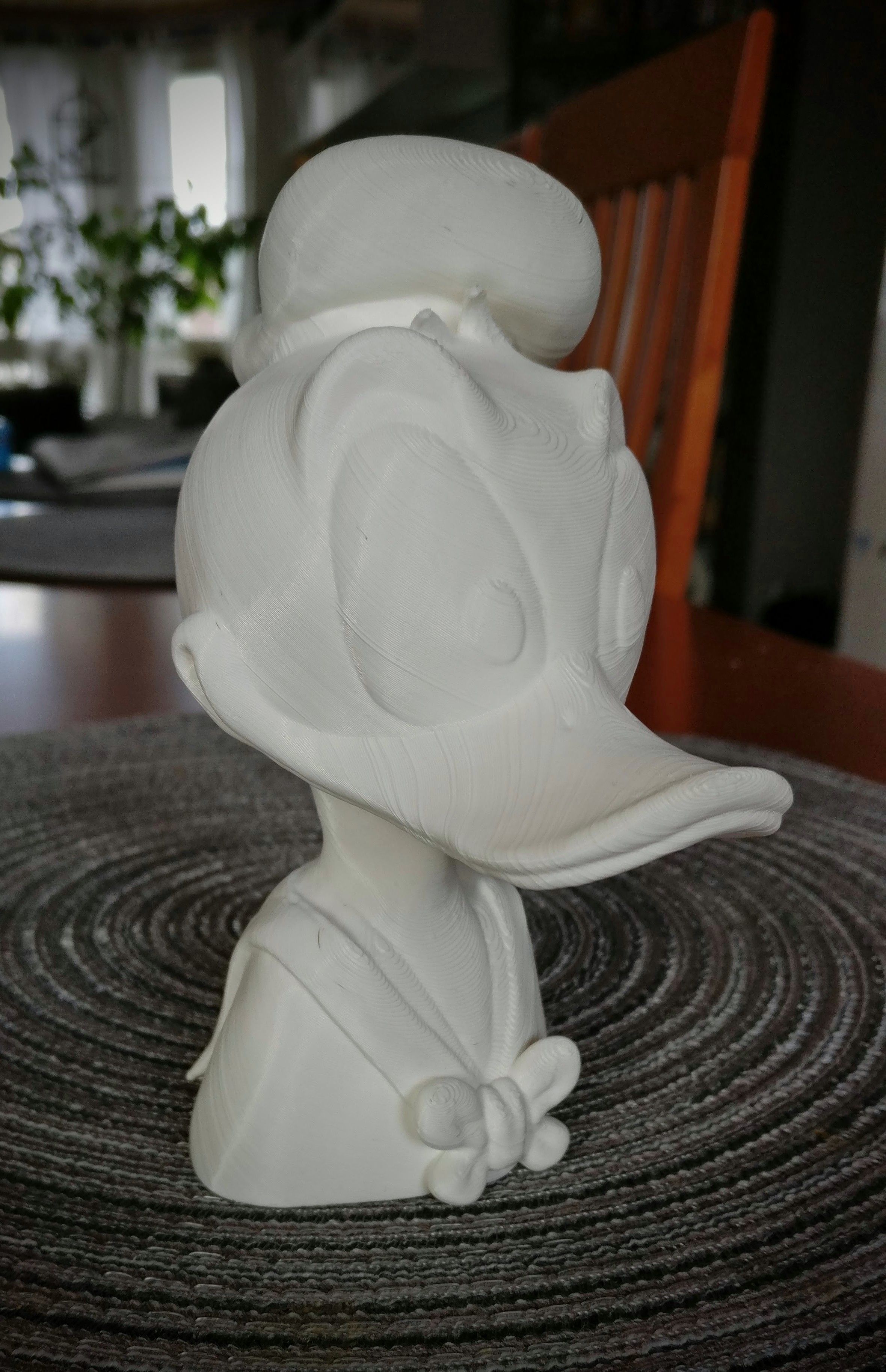 DDprinted.jpg Download free STL file Donald Duck bust • Model to 3D print, sandpiper
