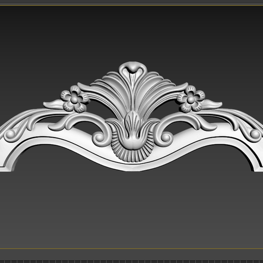 3d crown file for cabinet 3D model
