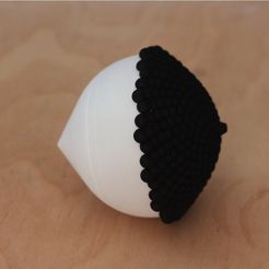 1.jpg STL-Datei Illusory Acorn・Design zum Herunterladen und 3D-Drucken