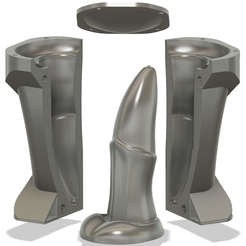 Deer.png Archivo STL gratis Pene de ciervo elegante・Modelo para descargar y imprimir en 3D