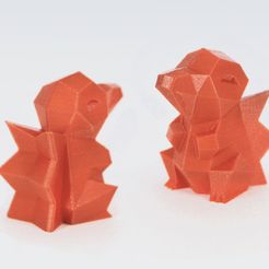 cyndaquil_low_poly_pokemon_flowalistik_youmagine.jpg Archivo STL gratis Low-Poly Cyndaquil・Plan de la impresora 3D para descargar