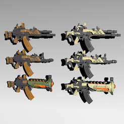 Vintar1.png Free STL file Borderlands – Vladof Assault Rifles・Model to download and 3D print