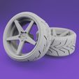 ferrada_main_1.jpg STL file Ferrada FR3 - Scale Model Wheel set - 19-20" - Rim and Tyre・3D printable design to download