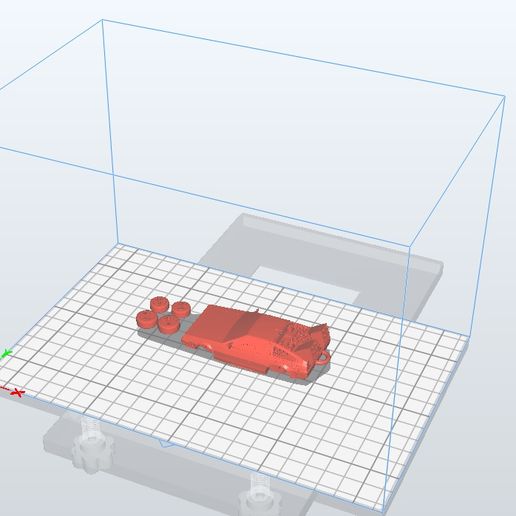 Delorean Key chain 3D model