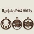square-41-christmas-ornaments-2.jpg 41 Christmas Ornaments SVG Laser Cut Files Template