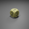 Gold-Rounded-D6-Numbers-Display-1.png Dice with Numbers (Rounded Edge)