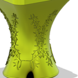 vase-316 v5-04.png vase cup pot jug vessel v316 for 3d-print or cnc