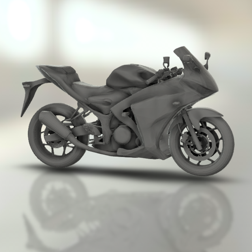 🏍️ Yamaha R25 YZF-R25・ 3D File for 3D printing・Cults