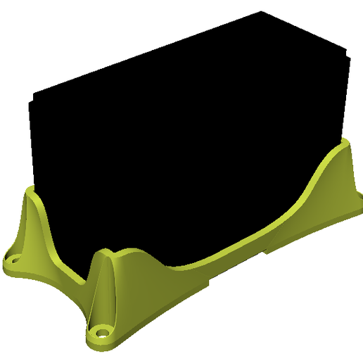 Battery_Bracket_with_Battery.png Кронштейн для свинцово-кислотного аккумулятора 12 В