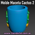 molde-maceta-cactus-v2-4.jpg Relief Cactus Pot Mold 2