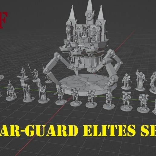 starguard army multi-set starter  pack 3D model