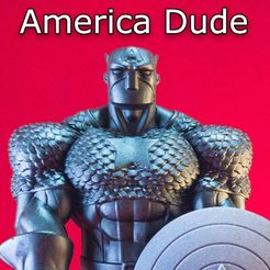 America Dude Fichier America Dude・Design pour imprimante 3D à télécharger, armians3d