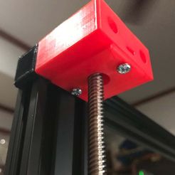 CR 10 Z Axis Manual Adjustment Knob and Bearing.