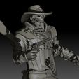 desktop-12.jpg Hell Sheriff High Poly for 3d Print