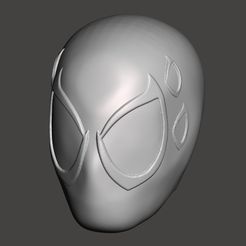 spiderboy.jpg Sculpture de tête de Spider-Boy