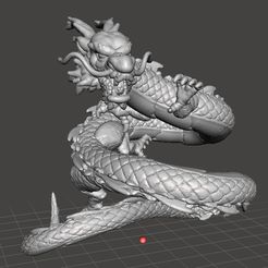 chinesedragon1.jpg STL file CHINESE DRAGON MONSTER MINIATURE FIGURE FOR FANTASY GAMES DnD・3D printable model to download