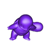 squirtle pose 1.stl Squirtle - Pokemon