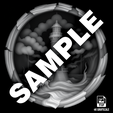 samp.png Lighthouse Relief for CNC Laser and 3D Print STL File and 4K Grayscale TIF - High Detail 3D Model