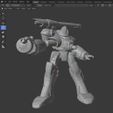 PistolSquare2c.jpg Robotech RPG Tactics Male Power Armor Macross Zentraedi Nousjadeul-Ger Pistol Shooter