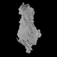 4.png Topographic Map of Albania – 3D Terrain