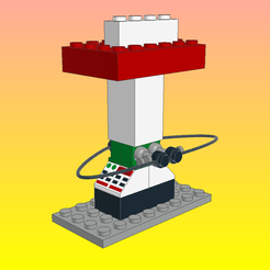 New-Model-01.png NotLego Lego Gas Station Model 6548