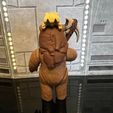 316049675_657470322680475_8459208881971552117_n.jpg STAR WARS VINTAGE EWOK, EWOK-REX ACTION FIGURE. CUSTOM KENNER, HASBRO, 3.75", 1/18, 5POA