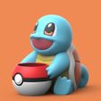 PlanterSquirtle03.jpg Fichier STL POKEMON - PLANTEUR SQUIRTLE (IMPRESSION FACILE SANS SUPPORT)・Design à télécharger et à imprimer en 3D