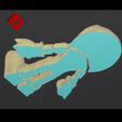 4k.jpg STL file Flexi Knuckles the Echidna (Sonic) - Print In Place・3D printing template to download