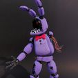 STL file withered bonnie figure statue 🤖・Model to download and