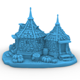 1.png Hagrid s hut from Harry Potter - 3D Model File STL