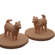 shibas.png Dog Mini (Presupported/Supportless)