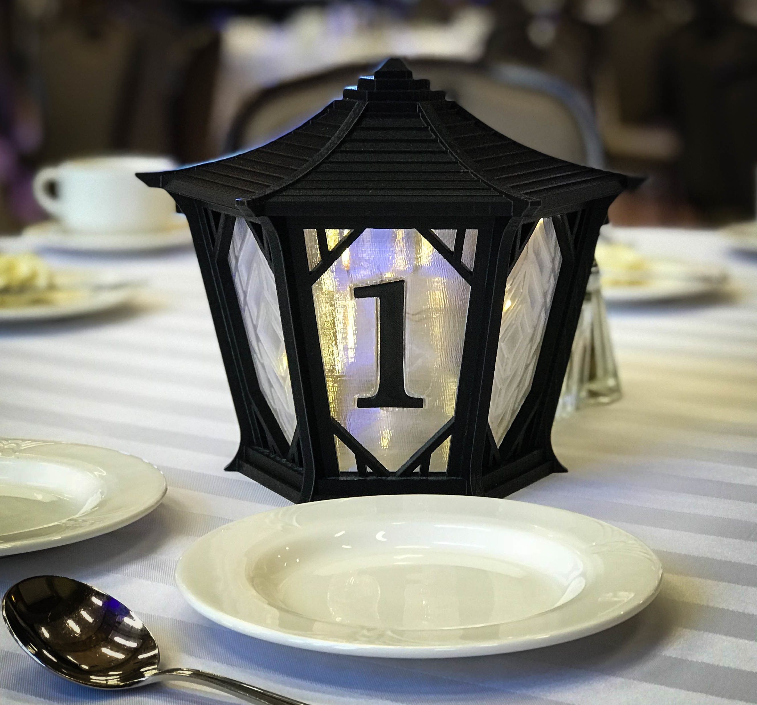 lantern_5.jpg Download free STL file Japanese Centerpiece Lanterns for Wedding • 3D printable model, printfutura