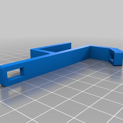 Corner Filament Guide for 3/4 in Plywood Desk 3D model