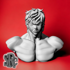 PhotoRoom-20240611_005757.png Busto Baki Hanma - Baki Son of the ogre