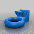 i3_pla_cooler_lowered.png Free STL file wanhao duplicator i3 40mm pla cooler・Object to download and to 3D print