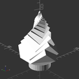 CubicChristmasTreeV1.1_T2.png Cubic Christmas Tree (OpenSCAD) - Update V1.2 (2020-10-27)