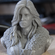 Edited.png YENNEFER WITCHER 3 BUST PRINT READY STL