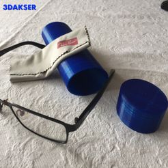 FUNDA GAFAS BASICA-F1.jpeg STL file Prescription Eyeglass Case・Model to download and 3D print