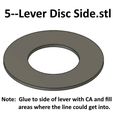 5--Lever_Disk_Side-1.jpg N Scale -- Lever Control for Gravity-Switcher switch machine