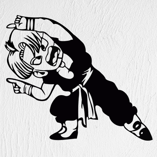 STL file TRUNKS FUSION WALL ART 2D DESIGN 🎨 ・3D printable model to ...