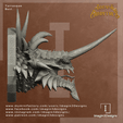 Tarrasque-Bust-Side.png Pre-Supported Tarrasque Bust