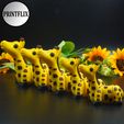 a.jpg GIRAFFA PICCOLISSIMA E CARINA IN LAMIERA FLESSIBILE