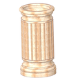 vase_column_02-05.png vase from a historical fragment of a column for 3d-print or cnc