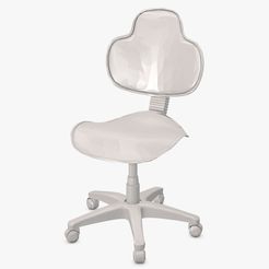 Chair-low-poly01.jpg Fichier 3D Chaise low poly・Plan à imprimer en 3D à télécharger