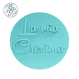 Stamp-La-mia-Cresima-Embosser-7cm-CP.png La mia Cresima - Embosser + Debosser - Cookie Cutter - Fondant - Polymer Clay