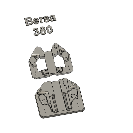 Bersa Thunder 380 (.380 ACP) - Split Mold
