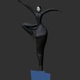 2-ZBrush-Document.jpg Ballet Dancer Fifth fantasy statue - low poly face