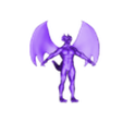 model.OBJ Devil - Evil creature - devil wings - devil of hell