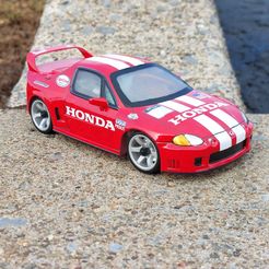Del-Sol-LM-Front.jpg STL file 92 Del Sol LM Body Shell (Xmods and MiniZ)・Model to download and 3D print