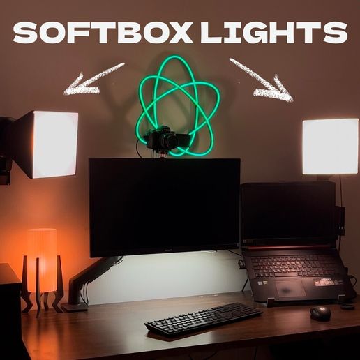 IMG_6635.jpg Softbox Studio Lights,  Photography Video Lighting, E27 LED Bulb